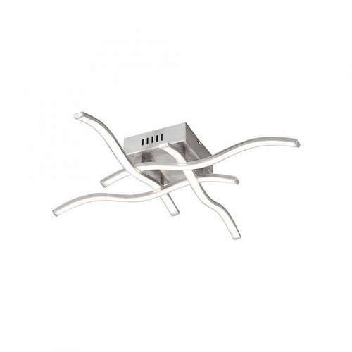 Dekorativní - LD 15131-55 WAVE LED stropní svítidlo, moderní design, ocel 3000K - LEUCHTEN DIREKT / JUST LIGHT - foto 1