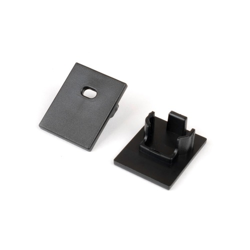 Krytky pro Al profily - SLC S43325B Koncovka pro profil Pro A5 černá 2x - TLG - foto 1