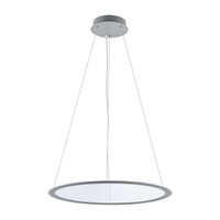 Kruhová - IMPR 342253 Deko-Light závěsné svítidlo - LED Panel, čiré kulaté, 50 W, DIM, 3000/3500/4000 K, šedá - LIGHT IMPRESSIONS