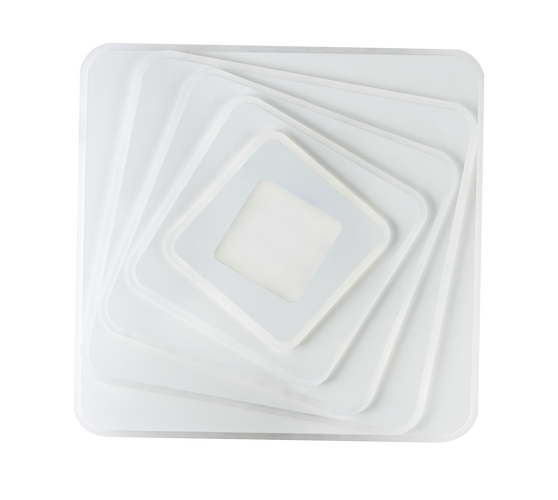 LED stropní svítidla - LED stropní čtverec 60x2W s dálkovým ovládáním - foto 1