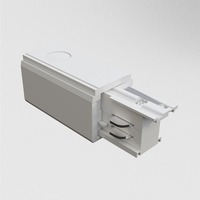 Lištové 3 fáze Maytoni - M TRA005B-31W-R Vnitřní napájení pro kolejnicový systém 220-240V bílý plast Trinity - MAYTONI