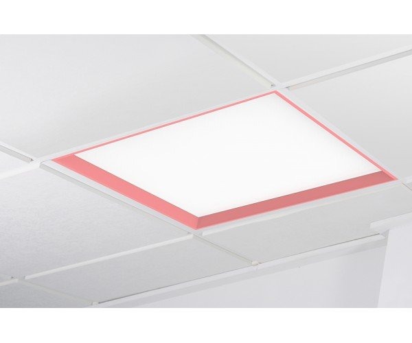 LED panely - KHL K50502.PI.MP.4K.D1 WINNER LED panel růžová 4000K mikroprisma 1..10V 37W čtverec - KOHL-Lighting - foto 1