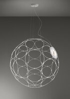 Koule - FAB F30A0101 Závěsné svítidlo GIRO 67cm LED 17W 1850lm 3000K bílé - FABBIAN