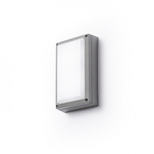 Nástěnná - RED R12011 ASPEN přisazená stříbrnošedá 230V LED 5W IP54 3000K - RED - DESIGN RENDL - foto 1