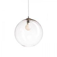 Koule - RED R10506 BISOU 40 závěsná čiré sklo/chrom 230V E27 25W - RED - DESIGN RENDL