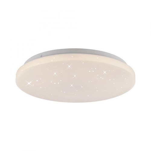 Kruhová - LD 14276-16 URANUS LED stropní svítidlo průměr 34cm bílé hvězdné nebe nadčasový design teplá bílá 3000K - JUST LIGHT - foto 1