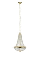 Kruhová - MAR 106119 Gränsö lustr mosazný 40 cm - Markslöjd