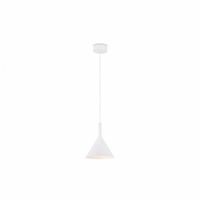 Kónická - FARO 64159 PAM 165 závěsné svítidlo, bílá - FARO