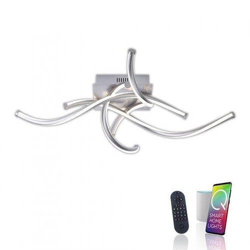 Bodová - PN 6539-55 Q-MALINA, stropní svítidlo, Smart Home 2700-5000K - PAUL NEUHAUS - foto 1