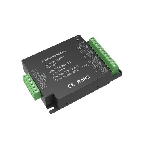 Stmívače a regulátory LED - 5 kanálový opakovač konstantního napětí - foto 1