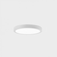 Kruhová - KHL K51700.02.SR.WH-WH.OP.ST.8.30 DISC SLIM stropní svítidlo pr. 145 mm bílá 12 W CRI >80 3000K Non-Dimm  - KOHL-Lighting