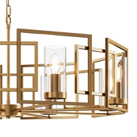 Dekorativní - M H009PL-08G Závěsné svítidlo Bowi E14 8x40W zlatá kov designové - MAYTONI