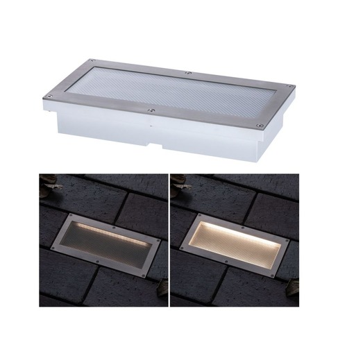 Zapuštěná - P 94239 Solární LED zemní svítidlo Aron 20x10 cm pohybové čidlo - PAULMANN - foto 1