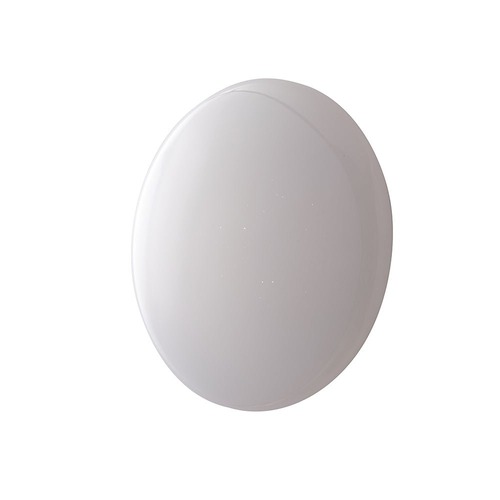 Kruhová - FAN I-MOON-R40-INT Koupelnové stropní LED svítidlo Moon kruhové, bílé, 24 W, 2460 lm, RGBW stmívatelné, Wi‑Fi, IP44, 38,5 x 10 cm - FANEUROPE - foto 1