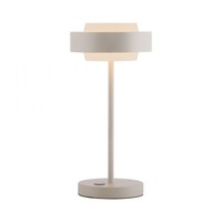 Stolní lampy dekorační - LD 14133-39 Kolekce Schöner Wohnen LED stolní lampa Elmo písková barva dotykový stmívač, 3000K - JUST LIGHT