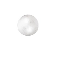 Plafoniéry - FAN I-KARDIO-PL30 Stropní svítidlo Kardio, bílé, 2 x E27, 30 x 9,5 cm - FANEUROPE