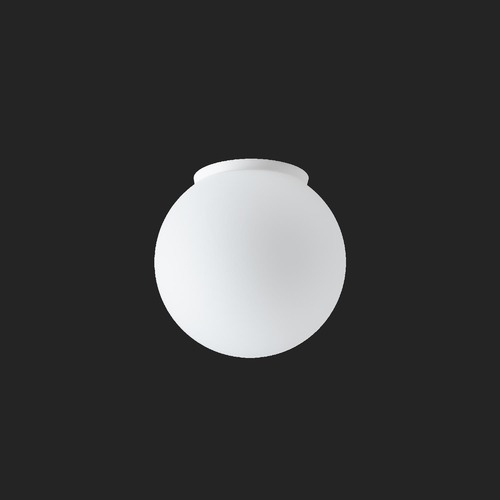 Kruhová - OS STY71020 STYX 2 stropní/nástěnné skleněné svítidlo bílá IP65 3000 K 9W LED DALI (původní kód OS 71020) - OSMONT - foto 1