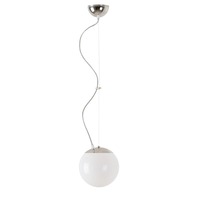 Koule - OS ISI72382 ISIS L1 PM závěsné plastové svítidlo nerez / bílá IP40 3000 K 8W LED - OSMONT