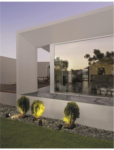 Zápichy - NV 9271432 Venkovní svítidlo s bodcem STAKE černý hliník a sklo LED 5W 3000K 100-240V 21st. IP65 - NOVA LUCE - foto 1