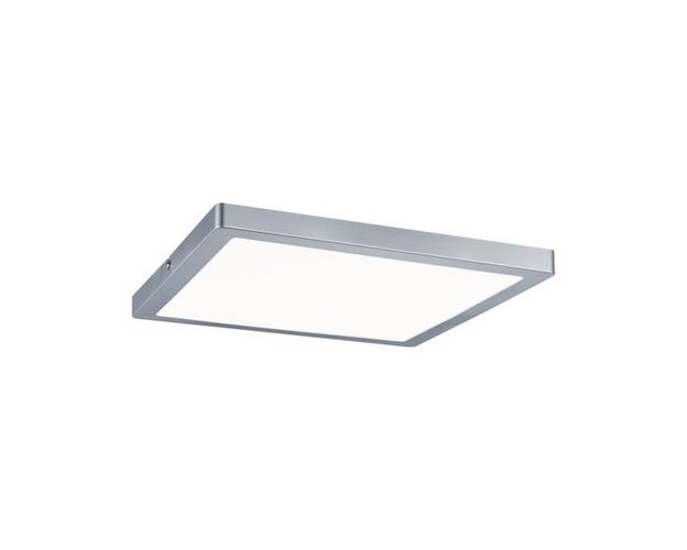 Hranatá - P 70936 Atria LED panel hranatý 20W matný chrom - PAULMANN - foto 1