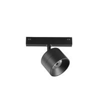 Lištové INTEC 48V - FAN DAVINCI-SHOT-B-10M Systém 48 V - reflektor Davinci Shot, černý, LED, 10 W, 980 lm, 4000 K, 16,1 x 13,5 x 6 cm - FANEUROPE