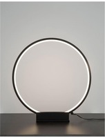 Kotvící prvky, držáky, závěsy - NV 9108313 Základna BASE_b černý hliník základna vhodná pro 9108312 - NOVA LUCE