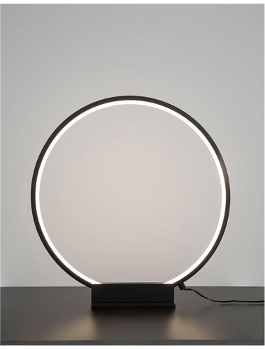 Kotvící prvky, držáky, závěsy - NV 9108313 Základna BASE_b černý hliník základna vhodná pro 9108312 - NOVA LUCE - foto 1