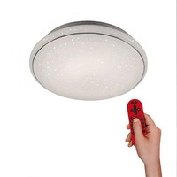 Kruhová - LD 14744-16 LOLAsmart JUPI LED stropní svítidlo, Smart Home, RGB+W, dálkový ovladač, hvězdné nebe MEDION RGB+2700-5000K - LEUCHTEN DIREKT / JUST LIGHT