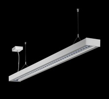 Technická - HAL 121-501M-20GGE/840, W Závěsné svítidlo ZULI bílé 1135x125x50mm 43W 4000K 5720lm (121-501M-20GGE/840, W) - HALLA