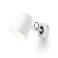 Bodová - RED R14185 DANNY nástěnná bílá matný nikl 230V E14 5W - RED - DESIGN RENDL