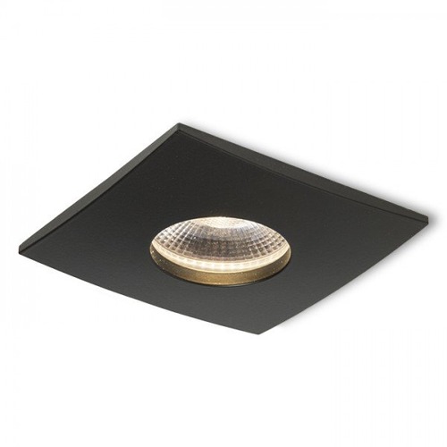 Koupelnová - RED R11741 WATERBOY SQ matná černá 230V LED 10W IP65 3000K - RED - DESIGN RENDL - foto 1