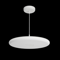 Kruhová - OS ZET60560 ZETA ST2 FP závěsné plastové svítidlo bílá IP40 4000 K 38W LED - OSMONT