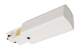 Lišty a příslušenství IVELA - IMPR 710516 Deko-Light 3-fázový kolejnicový systém - D Line DALI elektrické napájení pravé, bílá - LIGHT IMPRESSIONS