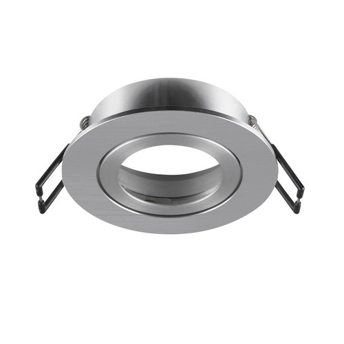 Kruhová - LA 1007335 NEW TRIA® 68 kroužek pro vestavbu do stropu, D: 8,2 H: 2,6 cm, IP 20, hliník - BIG WHITE (SLV) - foto 1