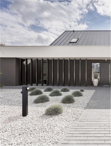 Sloupková - NV 9020923 Venkovní sloupkové svítidlo ZELDA černý hliník a akrylový difuzor proti oslnění LED 9W 3000K 100-240V IP65 - NOVA LUCE - foto 1