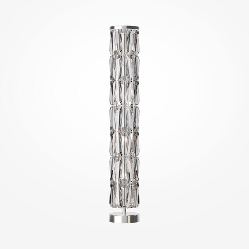 Stojací lampy - M MOD043FL-08CH Stojací lampa Puntes 8xE14 480W chrom ocel ozdobné přívěsky nastavitelná výška  - MAYTONI - foto 1
