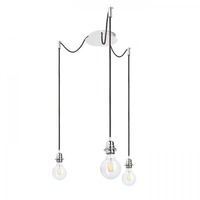 Sestavte si sami - RED R11779 KOMBIX 3 závěsná sada BZ+ČK+CHO  230V E27 3x28W - RED - DESIGN RENDL