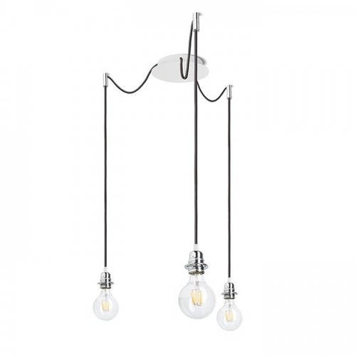 Sestavte si sami - RED R11779 KOMBIX 3 závěsná sada BZ+ČK+CHO  230V E27 3x28W - RED - DESIGN RENDL - foto 1