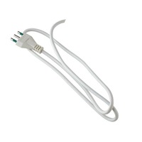 Kabely, šňůry - FAN CABLAGGIO Příslušenství – bílý kabel H05VV‑F 3 x 0,75, italská vidlice 10 A/250 V, délka 250 cm - FANEUROPE