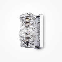 Dekorativní - M MOD124WL-L6CH3K Nástěnné svítidlo Coil 3000K 6W teplá bílá 300lm chrom sklo - MAYTONI