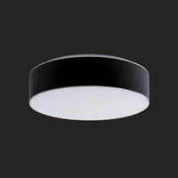 Nouzová - OS ERI67041 ERIS C3 stropní/nástěnné skleněné svítidlo bílá / bílo - černá IP43 3000 K 27W LED nouzové kombinované 3 h (původní kód OS 67041) - OSMONT