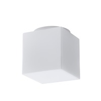 Hranatá - OS APU67097 APUS 3 stropní/nástěnné skleněné svítidlo bílá IP44 3000 K 7W LED - OSMONT