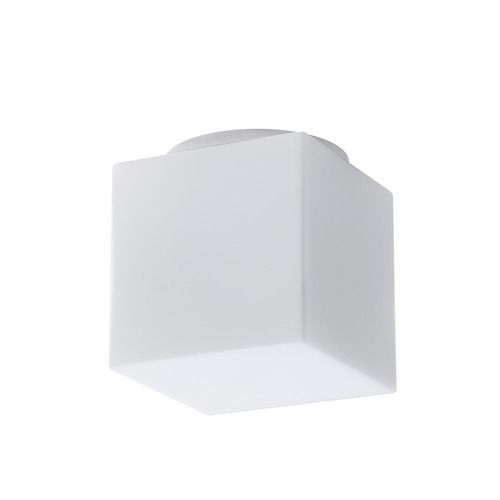 Hranatá - OS APU67097 APUS 3 stropní/nástěnné skleněné svítidlo bílá IP44 3000 K 7W LED - OSMONT - foto 1