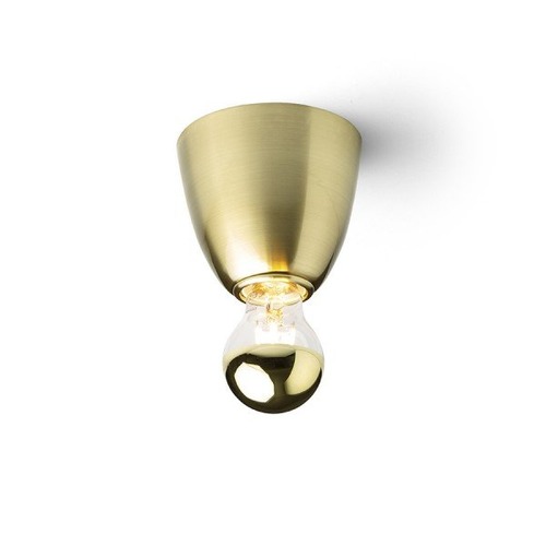 Bodová - RED R14385 REACH stropní česaná mosaz 230V E27 11W - RED - DESIGN RENDL - foto 1