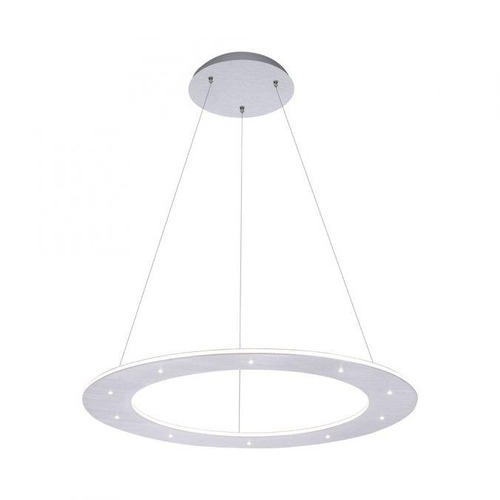 Kruhová - PN 2537-95 PURE-COSMO LED závěsné svítidlo v puristickém designu s nastavitelnou barvou světla a dálkovým ovladačem 2700-5000K - PAUL NEUHAUS - foto 1