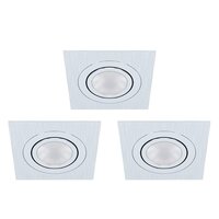 Hranatá - EG 98637 Zápustné svítidlo AREITIO 98637 - EGLO