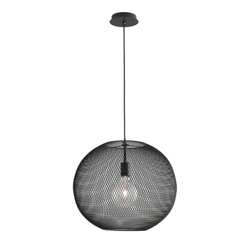 Koule - FAN I-ESEDRA-S50 NER Závěsné svítidlo Esedra, černé, 1 x E27, 50 x 154 cm - FANEUROPE - foto 1