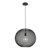 Koule - FAN I-ESEDRA-S50 NER Závěsné svítidlo Esedra, černé, 1 x E27, 50 x 154 cm - FANEUROPE