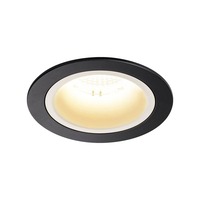 Kruhová - LA 1003866 NUMINOS® DL M vnitřní LED zápustné stropní svítidlo černá/bílá 3000 K 20° včetně listových pružin - BIG WHITE (SLV)