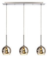 Subtilní - IMPR 342115 Deko-Light závěsné svítidlo Baa 230V G9 3x max. 28W stříbrná